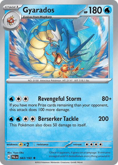 Gyarados, Paldea Evolved 43