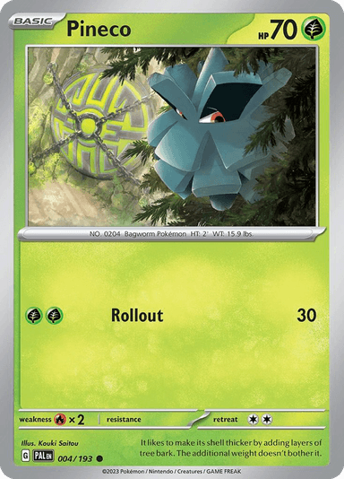 Pineco, Paldea Evolved 4