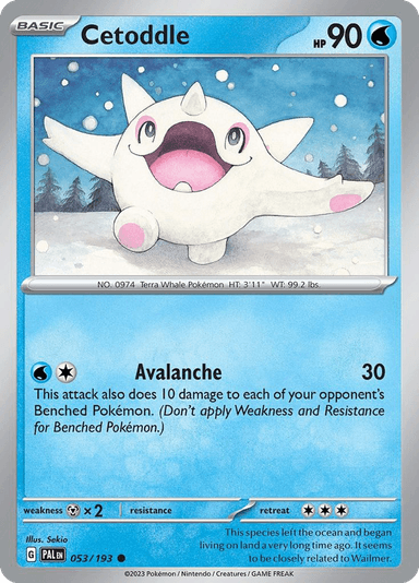 Cetoddle, Paldea Evolved 53