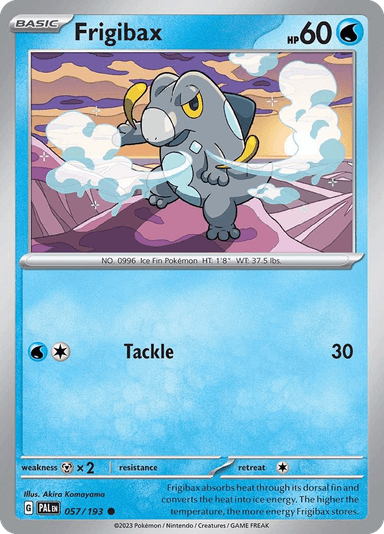 Frigibax, Paldea Evolved 57