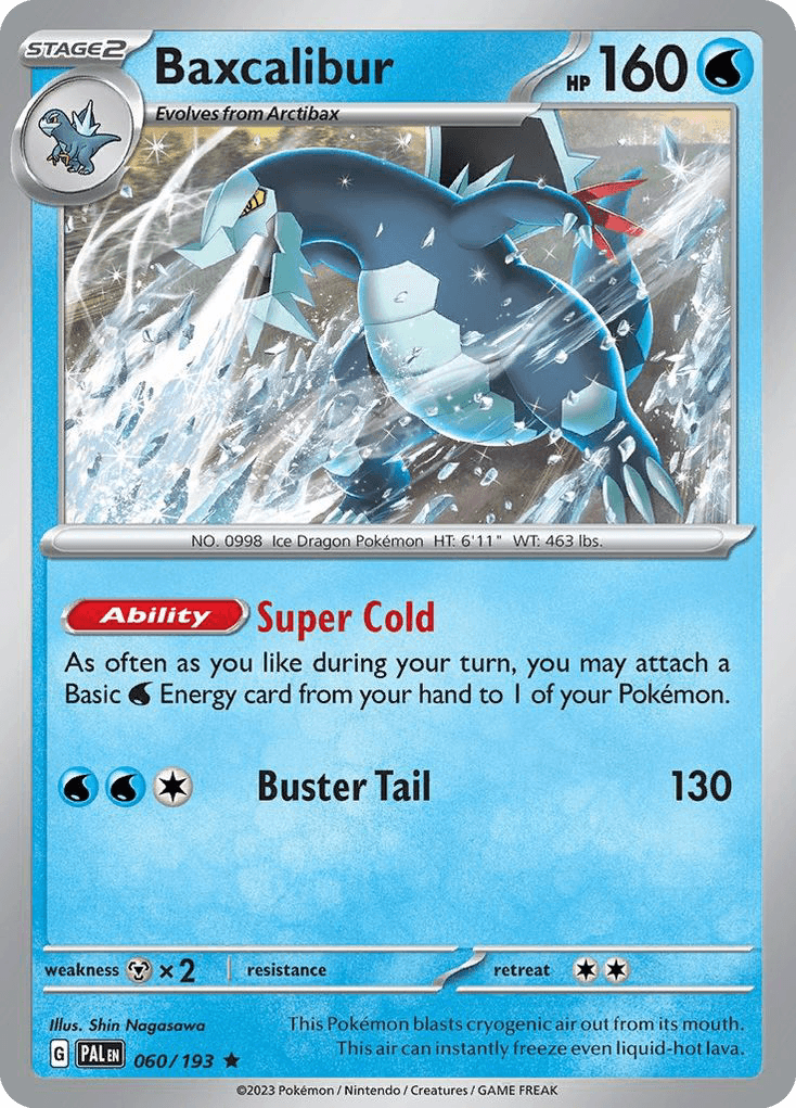 Baxcalibur, Paldea Evolved 60