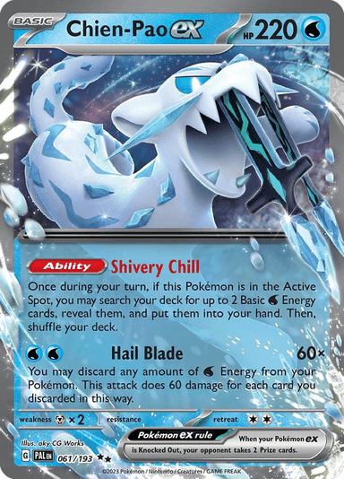 Chien-Pao ex, Paldea Evolved 61