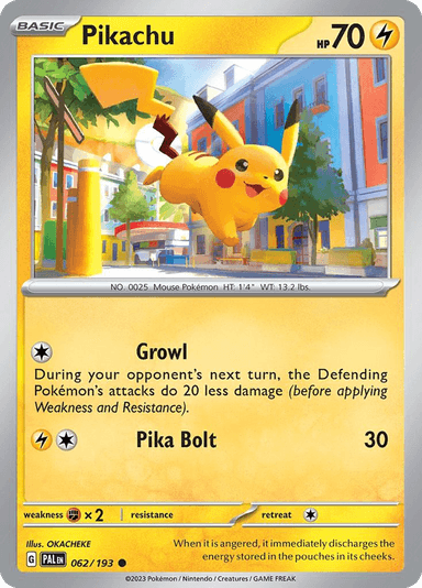Pikachu, Paldea Evolved 62