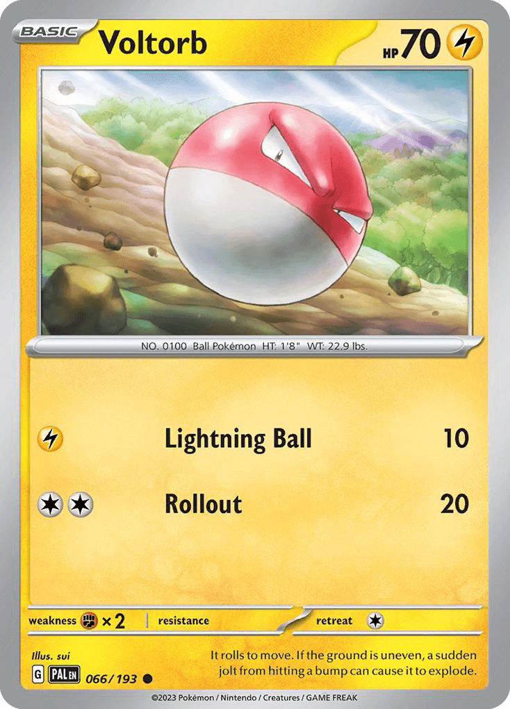 Voltorb, Paldea Evolved 66