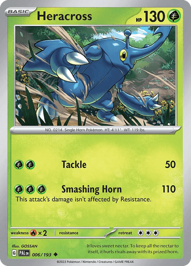 Heracross, Paldea Evolved 6
