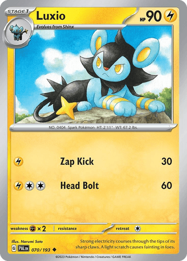 Luxio, Paldea Evolved 70
