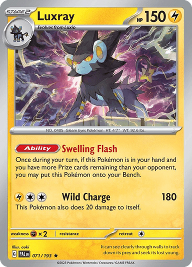 Luxray, Paldea Evolved 71