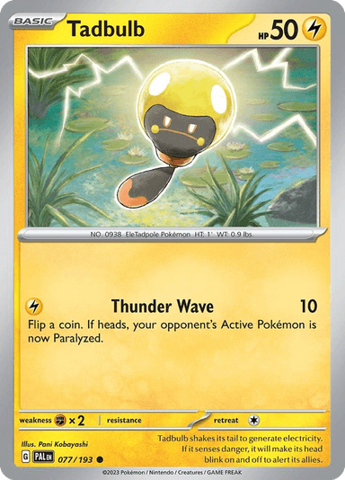 Tadbulb, Paldea Evolved 77