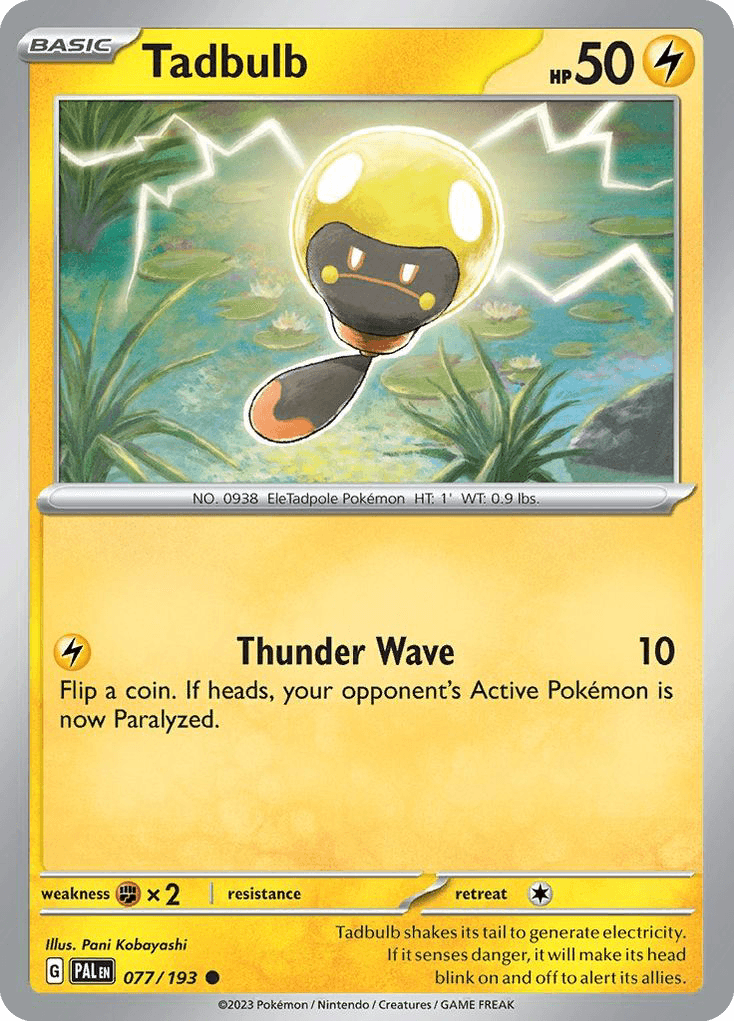Tadbulb, Paldea Evolved 77