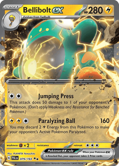 Bellibolt ex, Paldea Evolved 79
