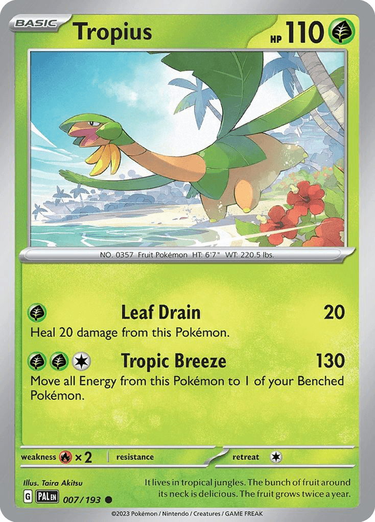 Tropius, Paldea Evolved 7