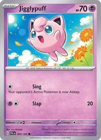 Jigglypuff, Paldea Evolved 83