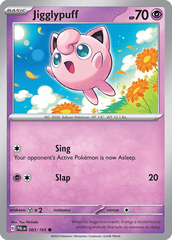 Jigglypuff, Paldea Evolved 83