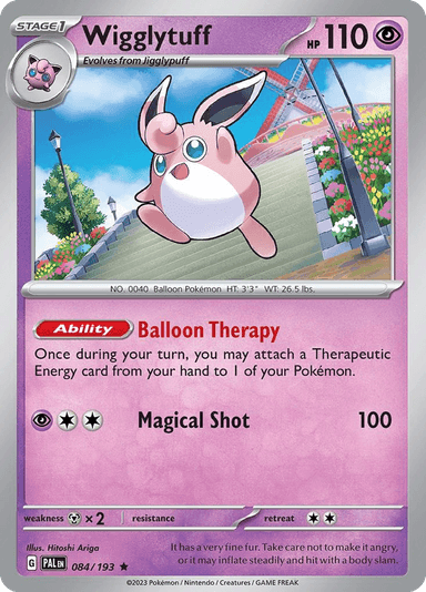 Wigglytuff, Paldea Evolved 84
