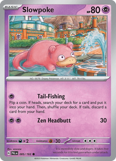 Slowpoke, Paldea Evolved 85
