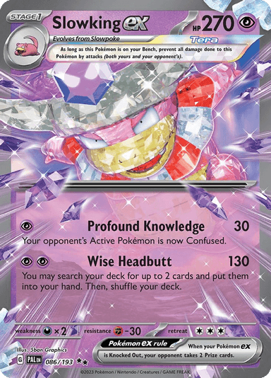 Slowking ex, Paldea Evolved 86