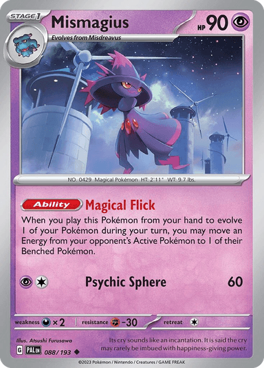 Mismagius, Paldea Evolved 88