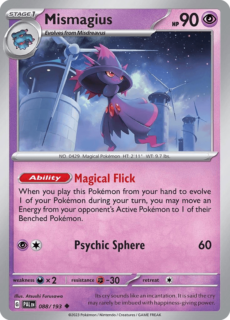 Mismagius, Paldea Evolved 88