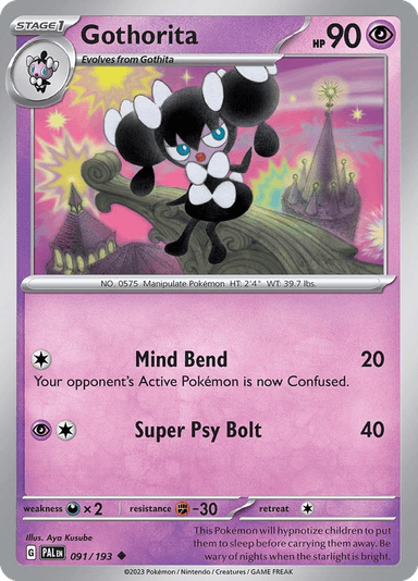 Gothorita, Paldea Evolved 91