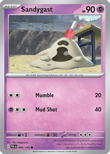 Sandygast, Paldea Evolved 95