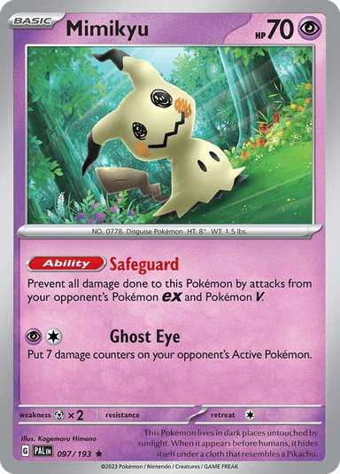 Mimikyu, Paldea Evolved 97
