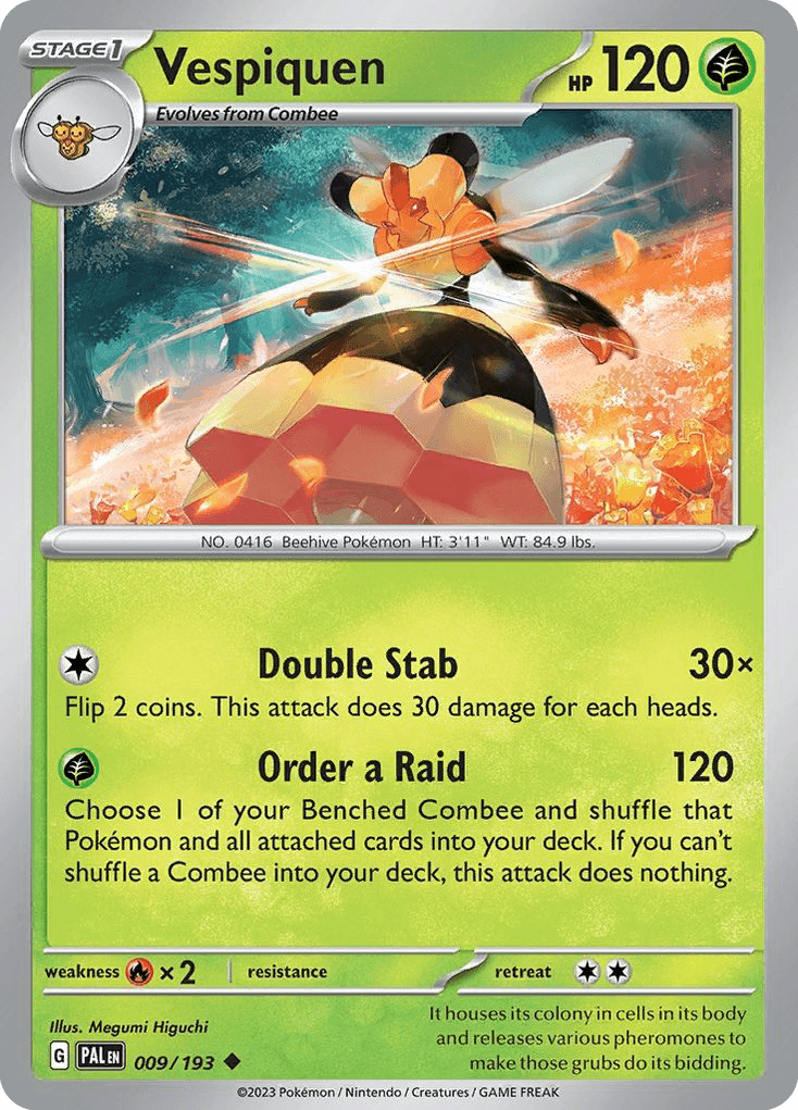 Vespiquen, Paldea Evolved 9