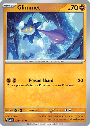 Glimmet, Obsidian Flames 122