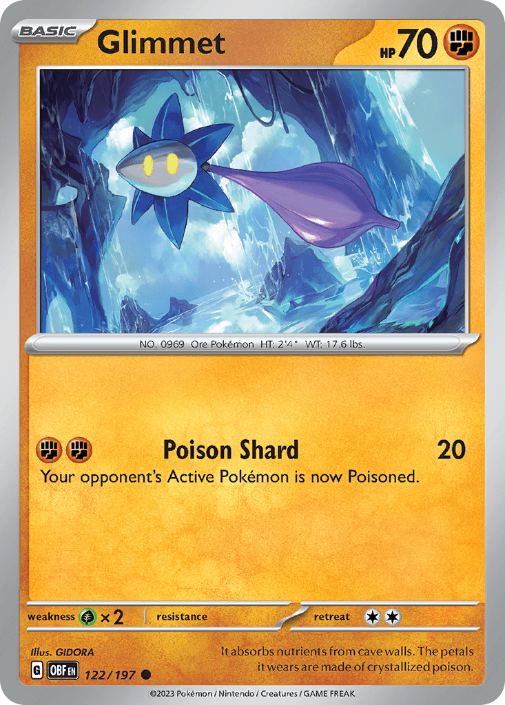 Glimmet, Obsidian Flames 122