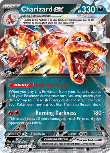 Charizard ex, Obsidian Flames 125