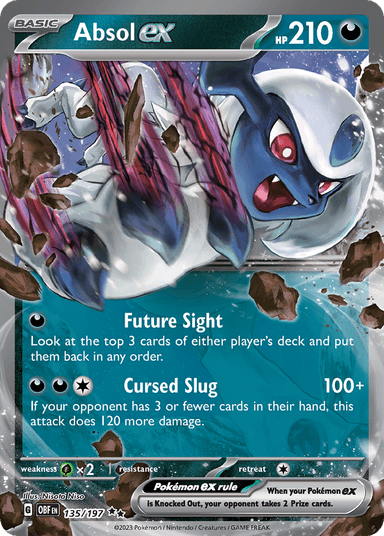 Absol ex, Obsidian Flames 135