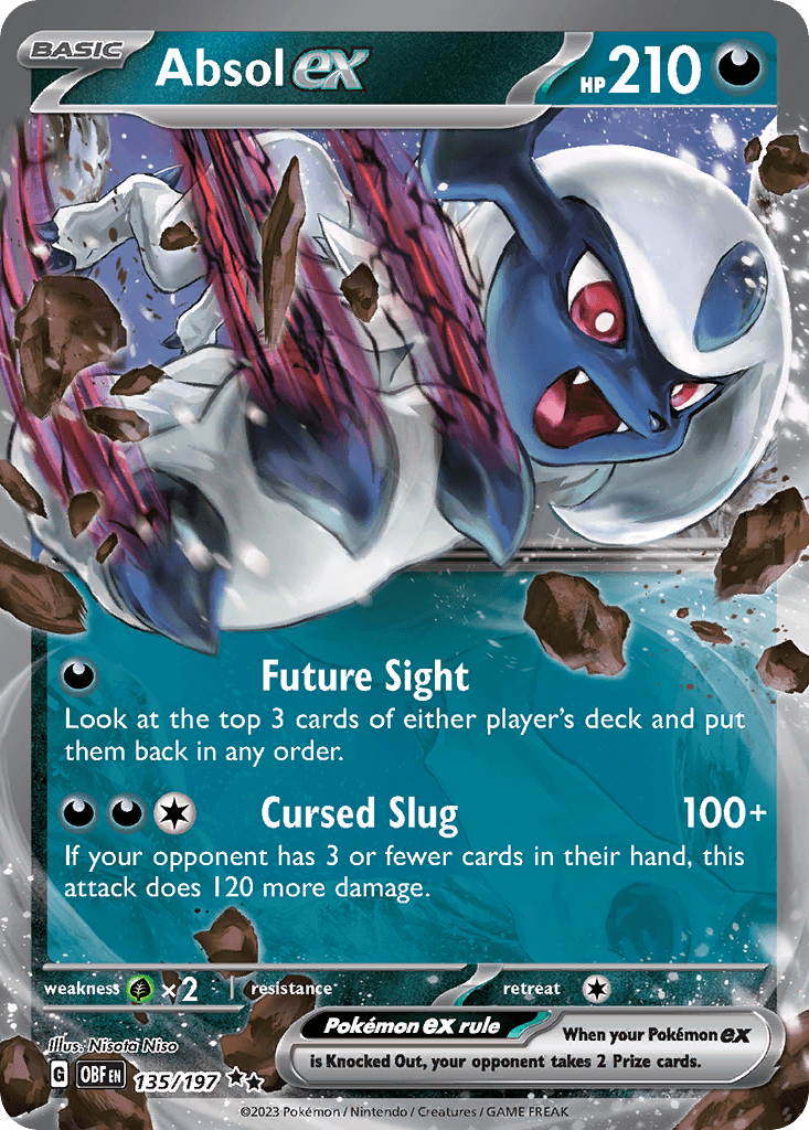 Absol ex, Obsidian Flames 135