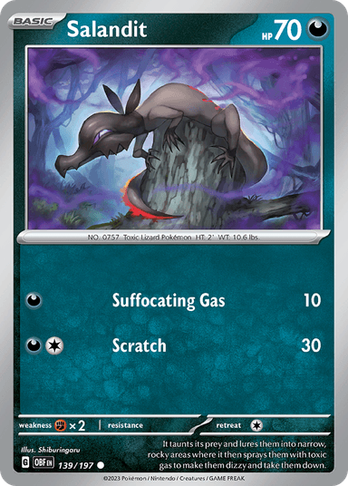 Salandit, Obsidian Flames 139