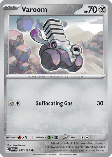 Varoom, Obsidian Flames 155