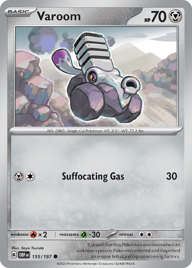 Varoom, Obsidian Flames 155