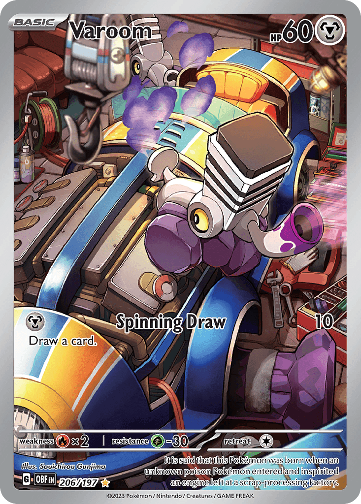 Varoom, Obsidian Flames 206