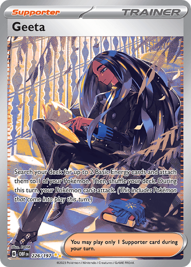 Geeta, Obsidian Flames 226