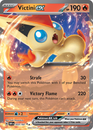 Victini ex, Obsidian Flames 33