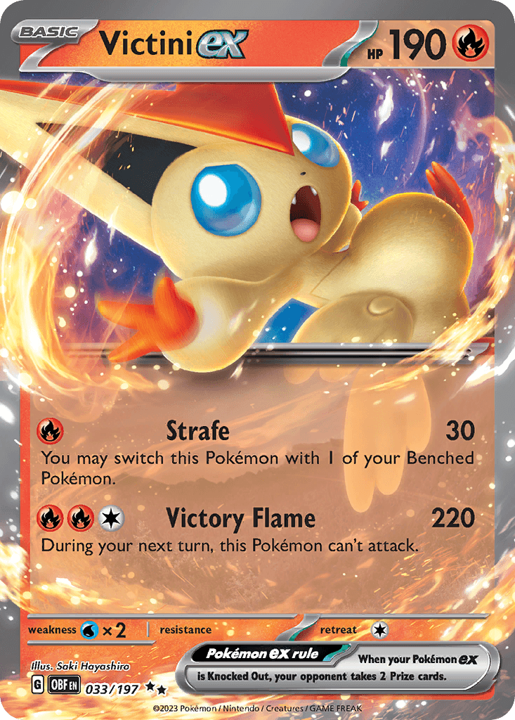 Victini ex, Obsidian Flames 33