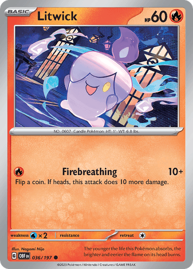 Litwick, Obsidian Flames 36