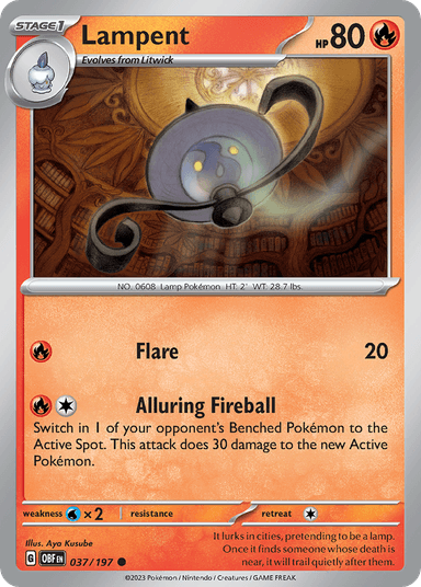 Lampent, Obsidian Flames 37