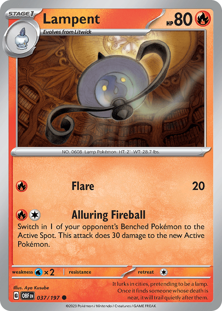 Lampent, Obsidian Flames 37