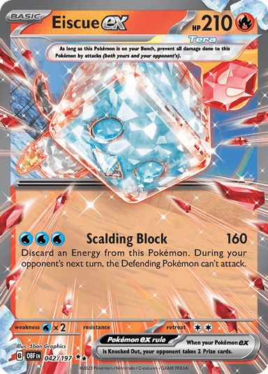 Eiscue ex, Obsidian Flames 42