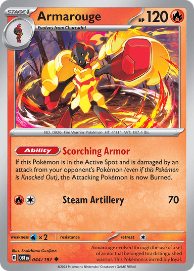 Armarouge, Obsidian Flames 44