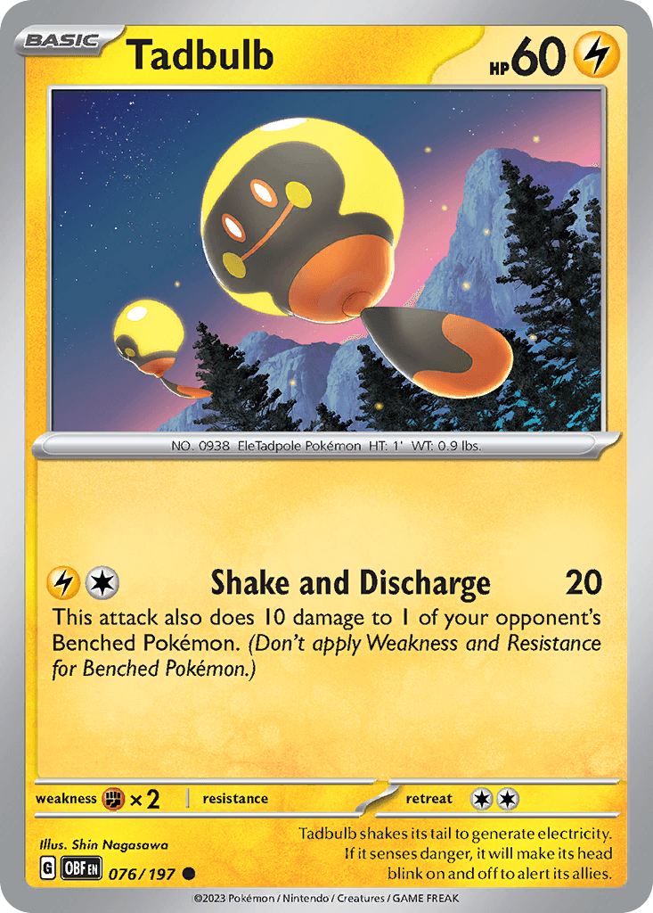 Tadbulb, Obsidian Flames 76