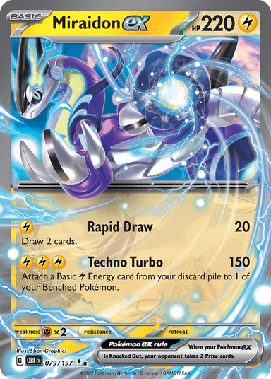 Miraidon ex, Obsidian Flames 79