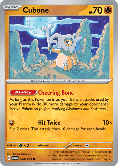 Cubone, 151 104