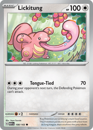 Lickitung, 151 108