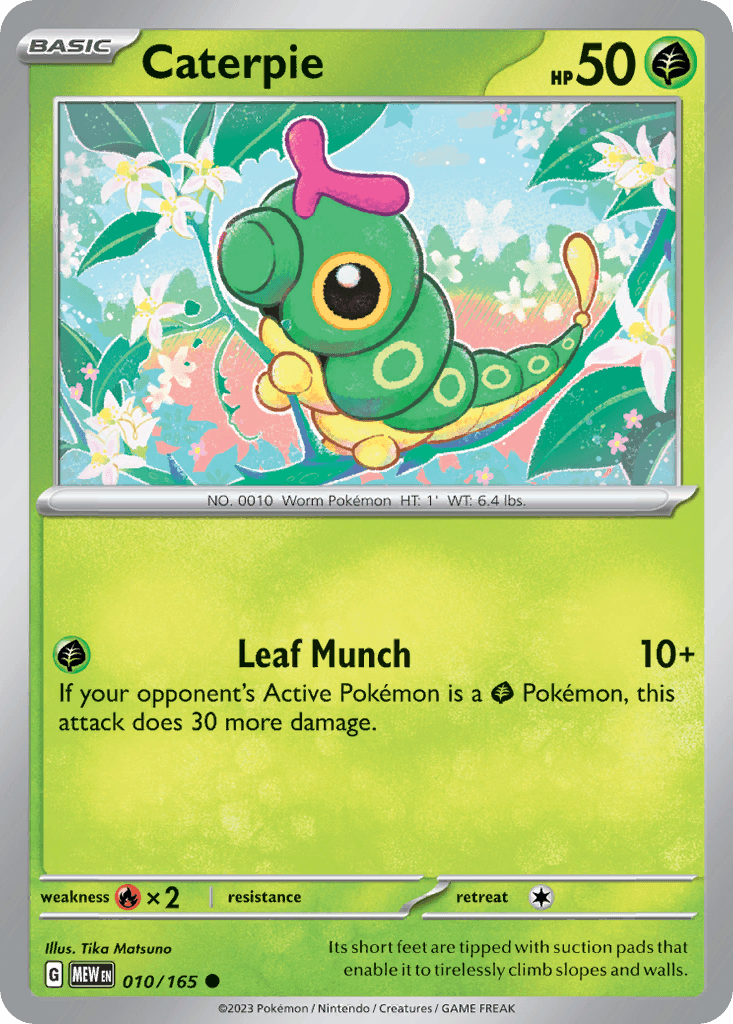 Caterpie, 151 10