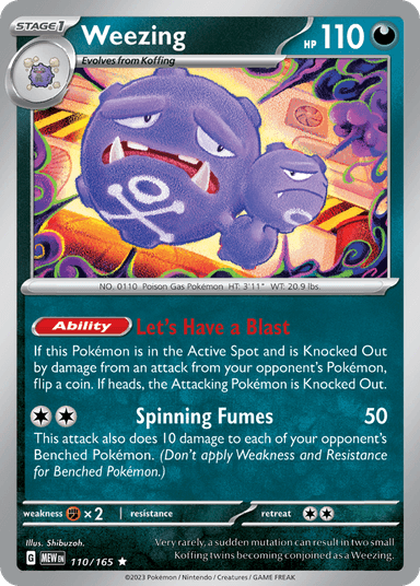 Weezing, 151 110