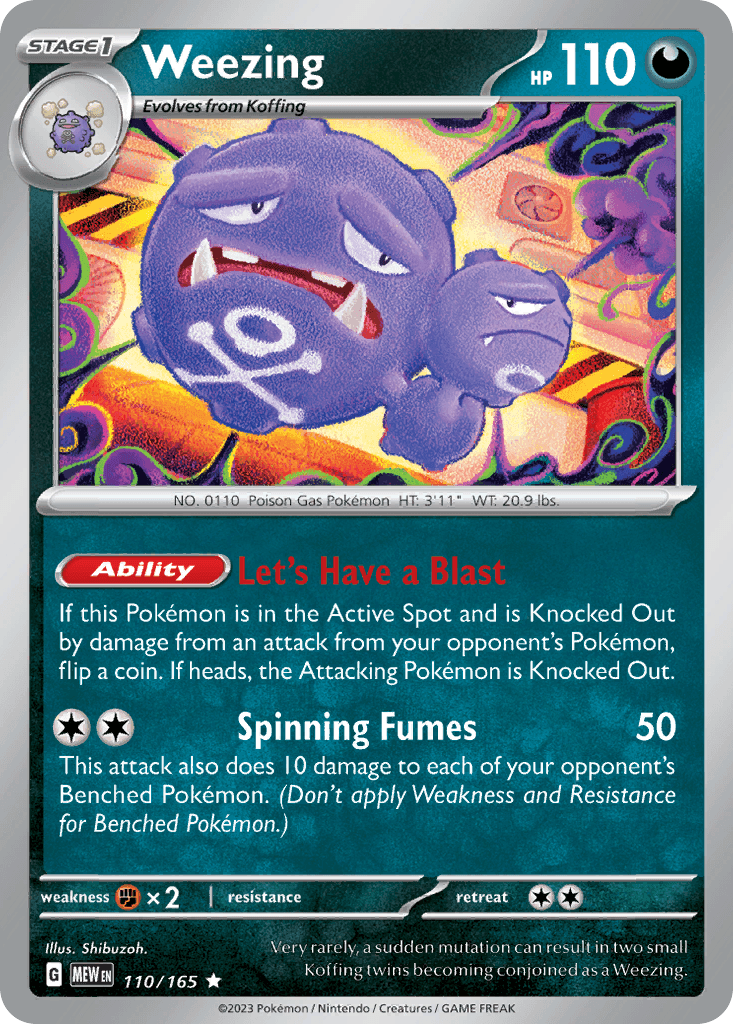 Weezing, 151 110